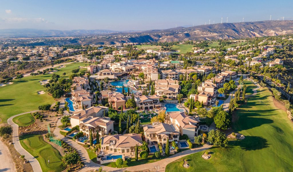 Aphrodite Hills sports and golf resort in Paphos, Cyprus