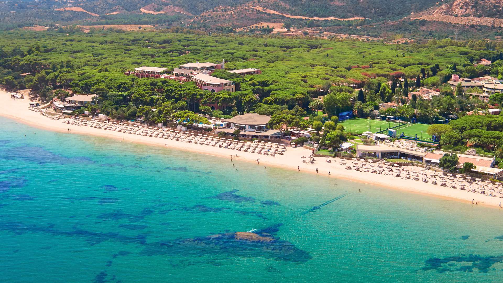Sports resort in focus: Forte Village, Sardinia