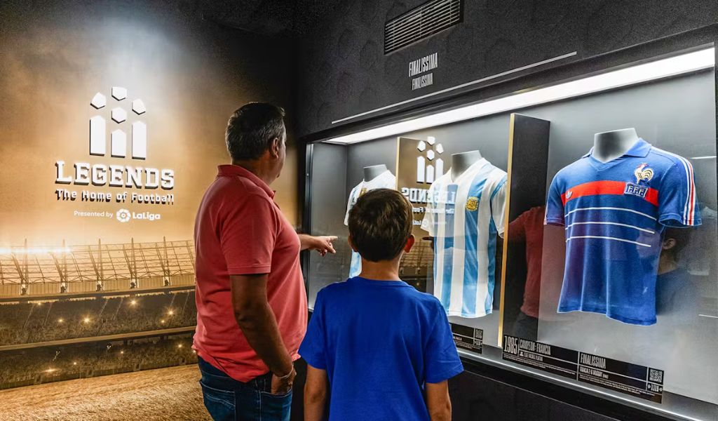 LEGENDS The Home of Football museum in Madrid