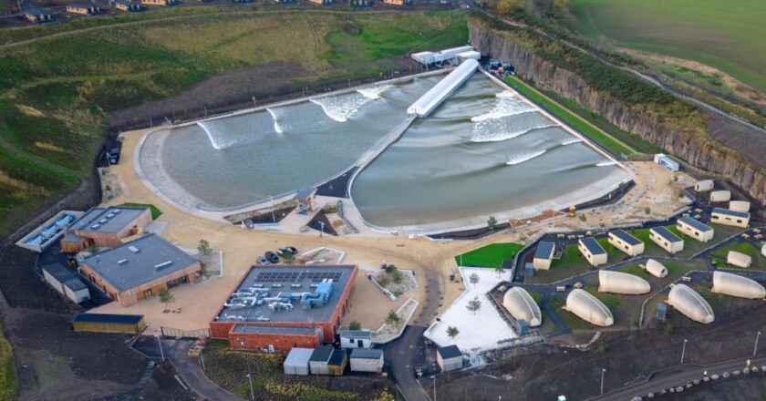 Sports travel bucket list: Lost Shore Surf Resort, Scotland