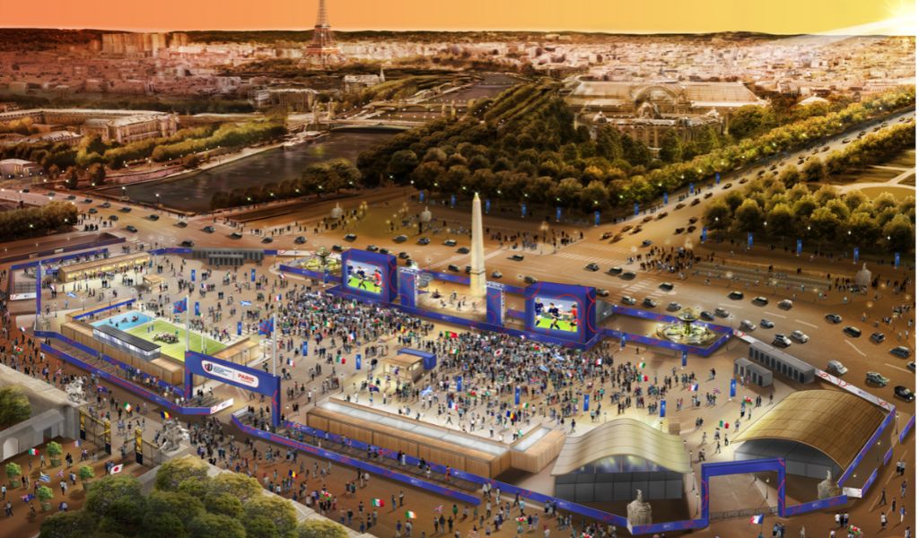 Rugby World Cup: Place de la Concorde will host the Paris Rugby Village
