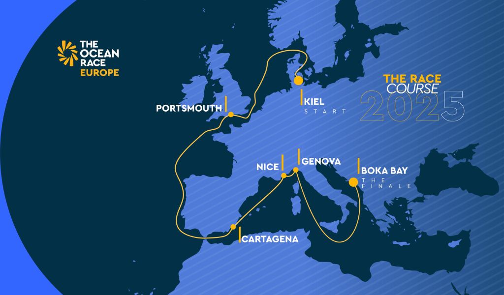The Ocean Race Europe 2025 route
