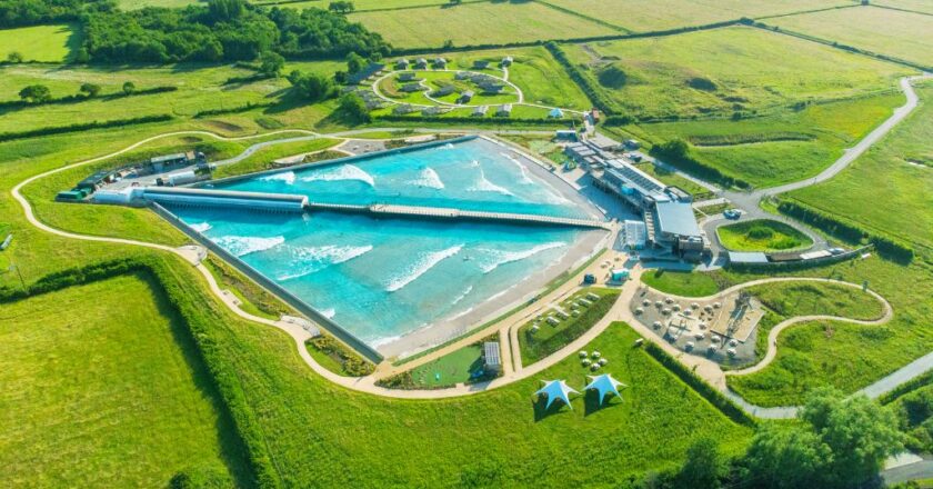 Sports travel bucket list: The Wave Bristol surfing and glamping