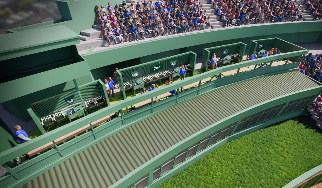 Major League Baseball team the Chicago Cubs have announced details of "The Yard" – a new fan experience at its iconic Wrigley Field stadium. 