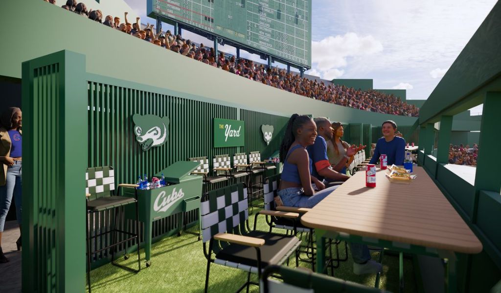 Major League Baseball team the Chicago Cubs have announced details of "The Yard" – a new fan experience at its iconic Wrigley Field stadium. 