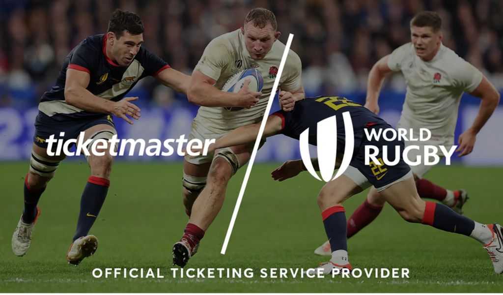 Ticketmaster appointed as official ticketing service provider for Rugby World Cups in 2027 and 2029