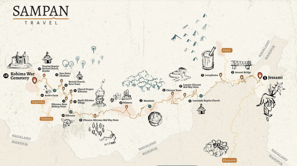 The 39 Hours to Kohima endurance trek India’s Naga Hills (Credit: Sampan Travel)